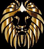 Stencil Lion Green Stencil Lion Green
