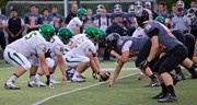 WLHS Football Center Snap