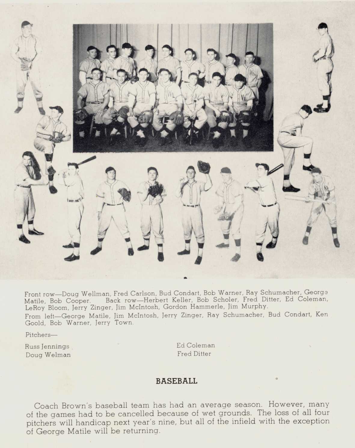 1948 boys' baseball team  