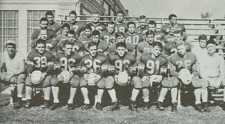 1954 varsity football team  