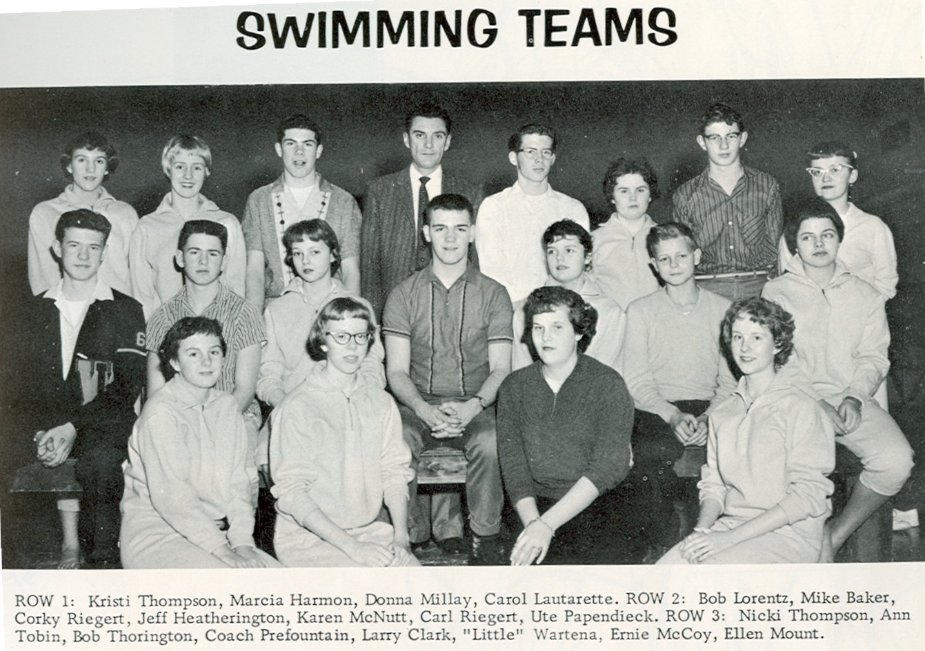 1959 swim team 