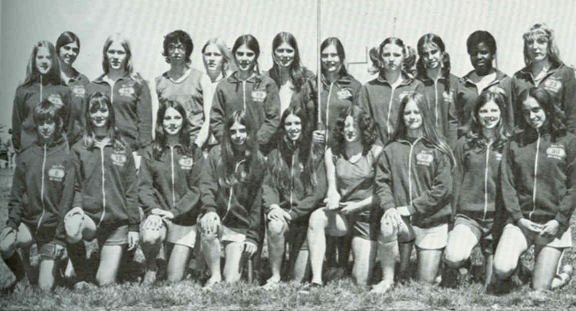 1972 girl's track 