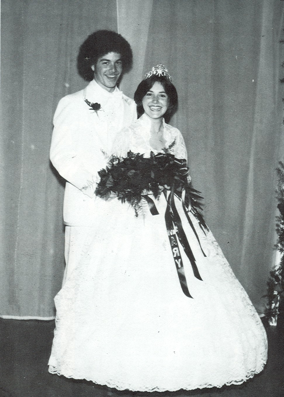 Queen Mary Gefroh with  escort Rob Johnson 