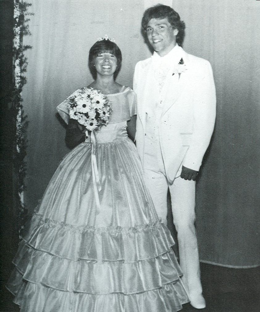 Princess Sally with  escort Dave Grove 