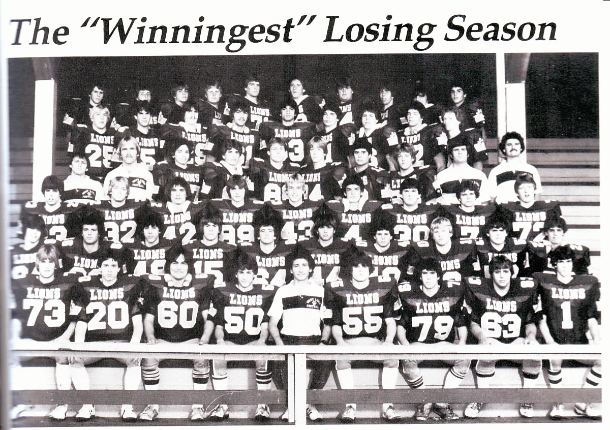 1983 the "winningest" losing season 