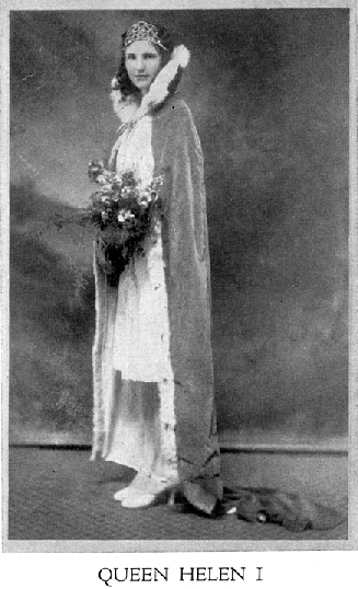 WLHS 1929 May Day Queen 