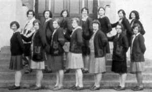 1939 girls U Club 
