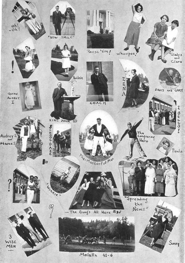 1931 collage of pictures 