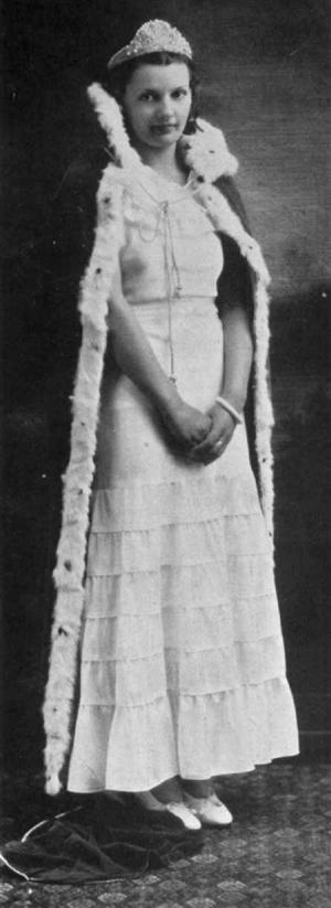 WLHS 1933 May Day Queen 