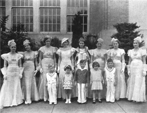 WLHS 1934 May Day Queen 