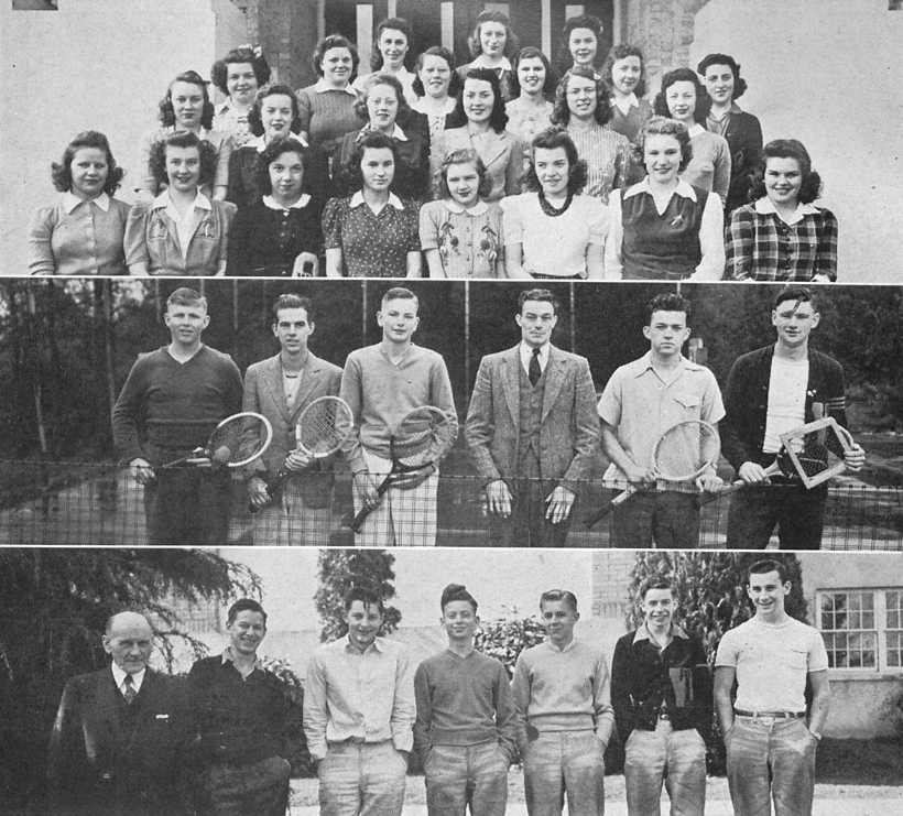 1942 Girl's Awards/Tennis/Golf 