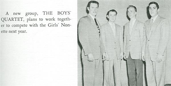 1953 boys quartet 