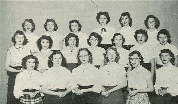1953 girls chorus 