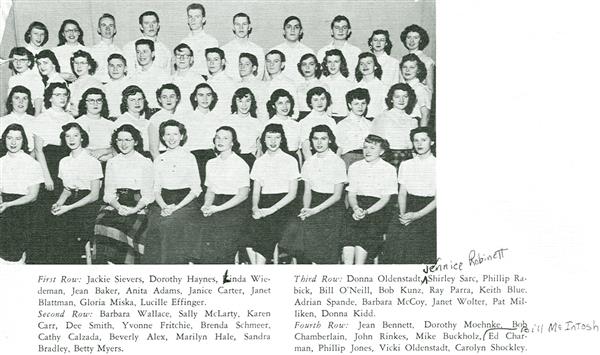 1953 mixed chorus 