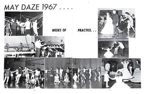 May Daze 1967 weeks of practice 