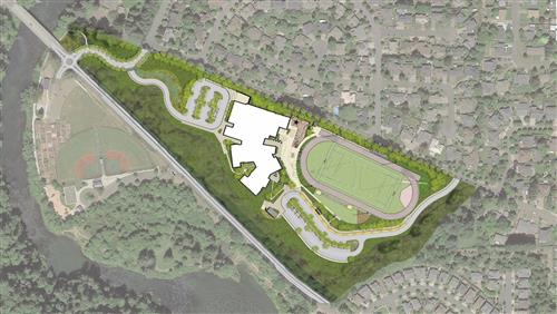 site rendering 