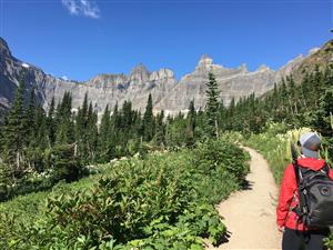 Iceberg Lake Trail in Glacier National Park 
