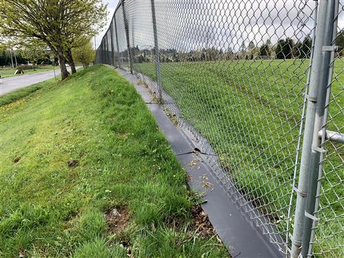 Fence guarding along district fence lines will reduce the amount of required herbicide application.  