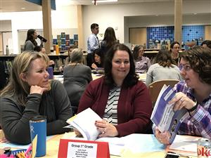 West Linn-Wilsonville staff engage in professional development. 