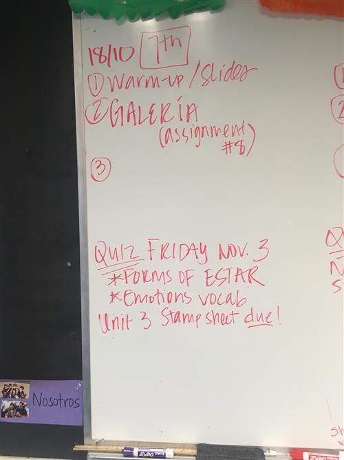 10/31 Spanish Planner  