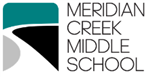 Meridian Creek Middle School Logo. 