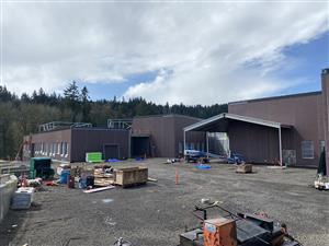 The new Athey Creek Middle School in West Linn will open for the 2023-24 school year.