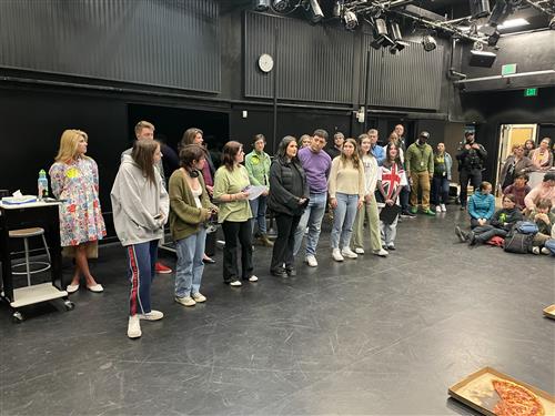 Students provide personal stories related to drugs and alcohol.