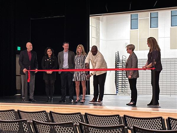 Ribbon cutting