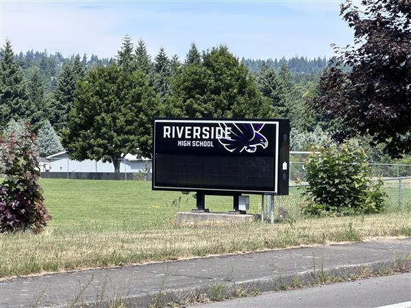 Riverside Sign
