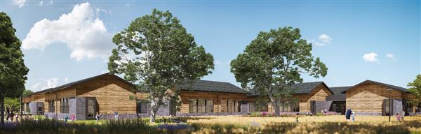 exterior classroom wings rendering