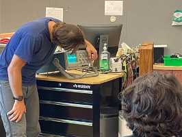 Students learn about electricity and circuits